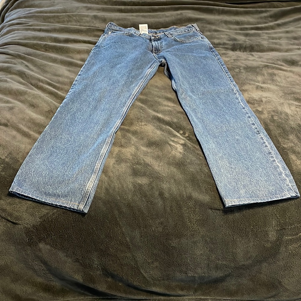CARHARTT Loose Fit Blue Jeans